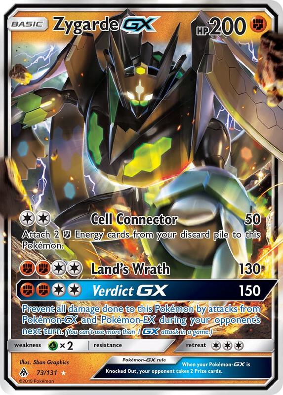 Zygarde-GX 73/131 - Forbidden Light