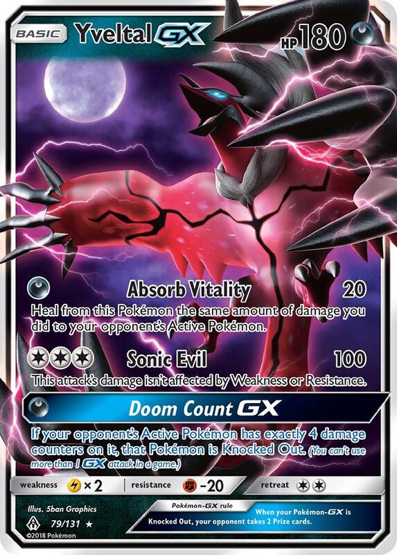 Yveltal-GX 79/131 - Forbidden Light