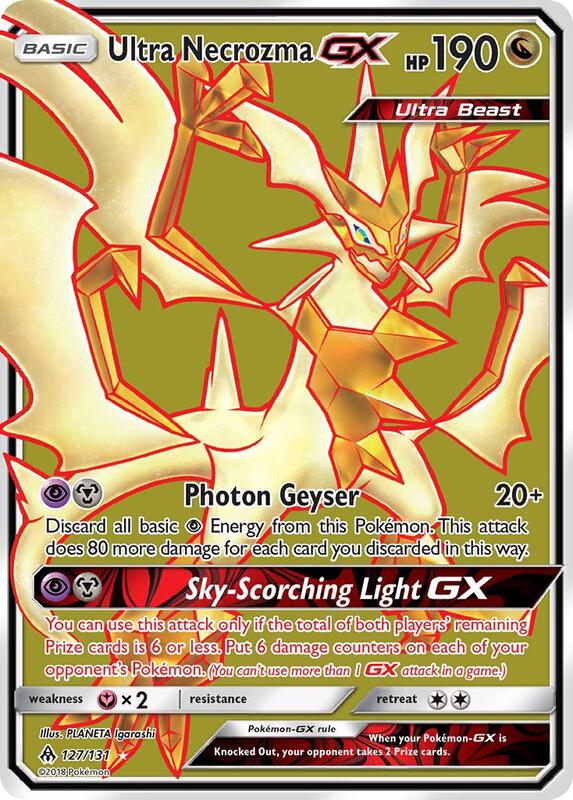 Ultra Necrozma-GX 127/131 - Forbidden Light