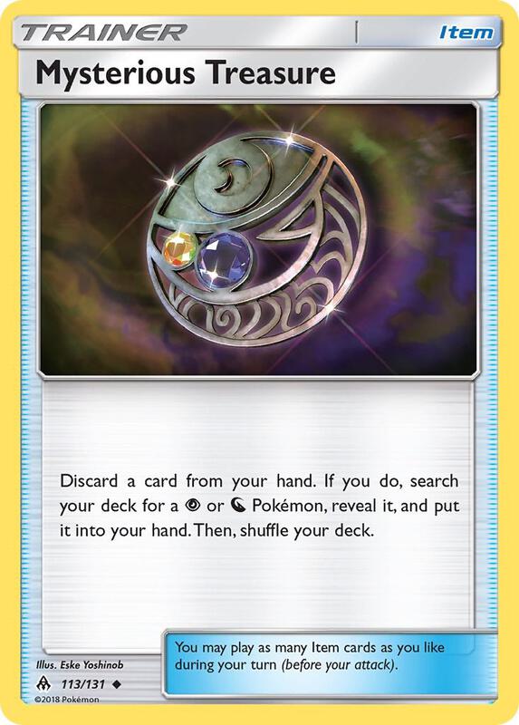 Mysterious Treasure 113/131 - SM - Forbidden Light