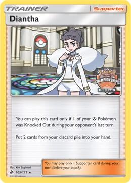 Karta Pokemon Diantha 105/131 (Regional Championships) - League & Championship Cards