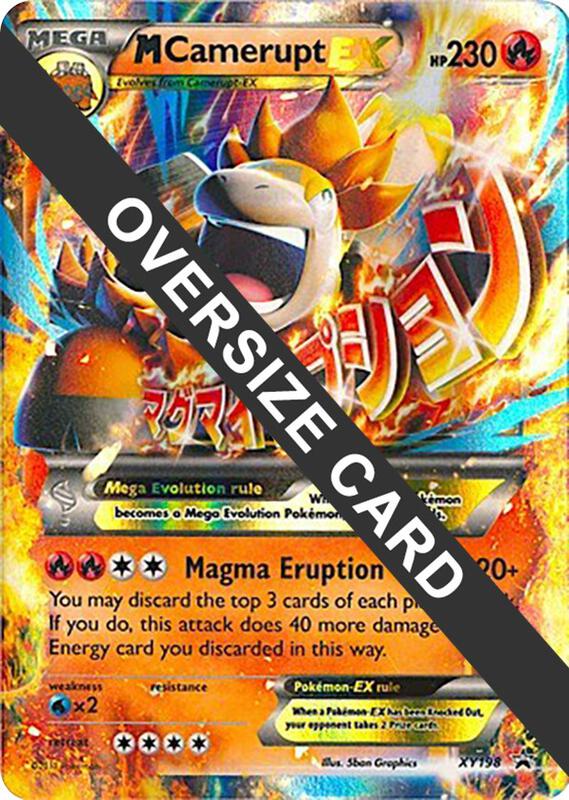 Karta Pokemon M Camerupt EX - XY198 - Jumbo Cards XY198