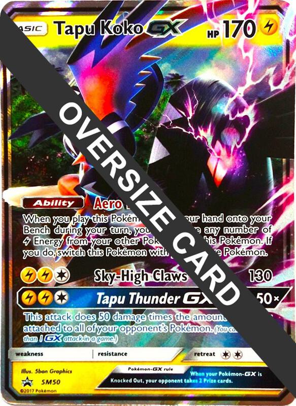 Karta Pokemon Tapu Koko GX - SM50 - Jumbo Cards SM50