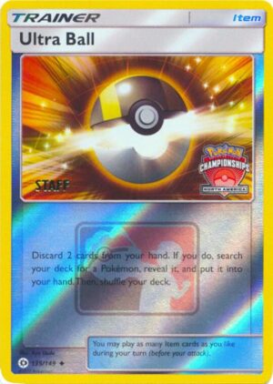 Karta Pokemon Ultra Ball - 135/149 (North America Championships) [Staff] - League & Championship Cards
