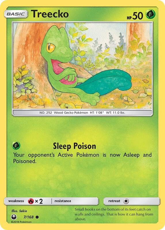 Treecko 7/168 - Celestial Storm