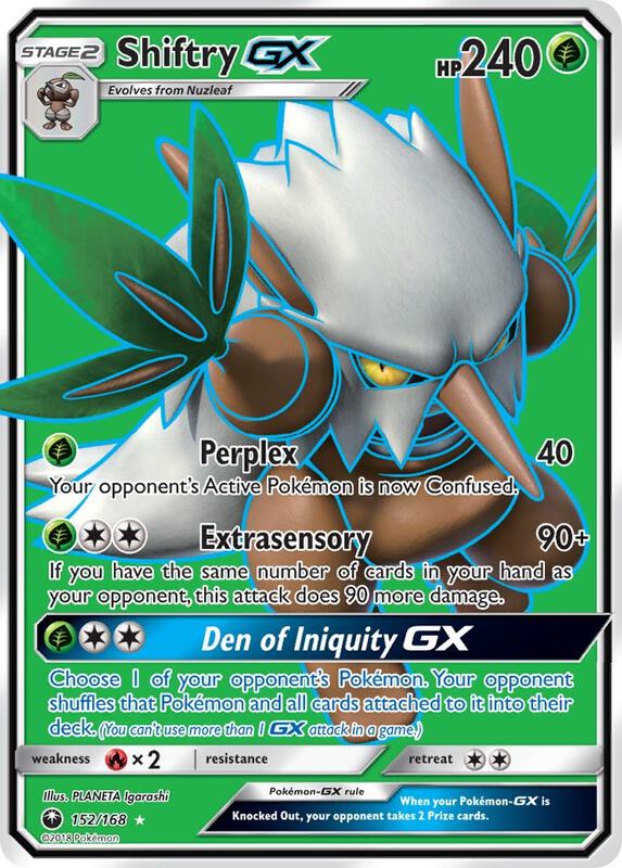 Shiftry-GX 152/168 - Celestial Storm