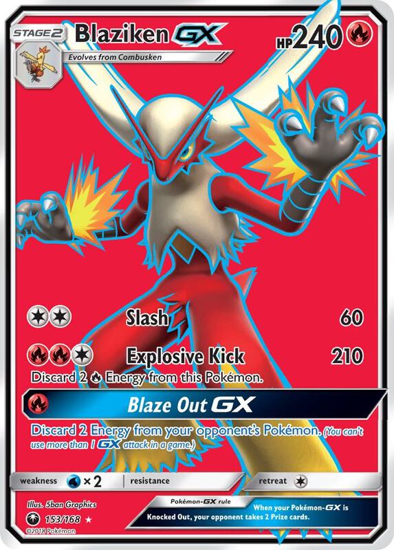 Blaziken-GX 153/168 - Celestial Storm