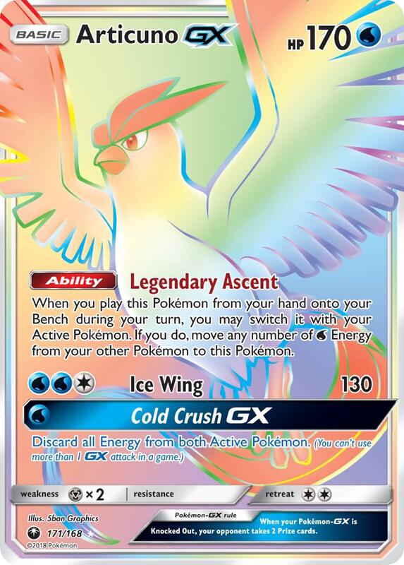Articuno-GX 171/168 - Celestial Storm