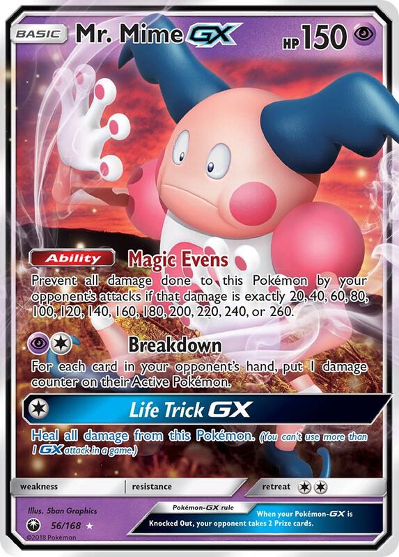 Mr. Mime-GX 56/168 - Celestial Storm