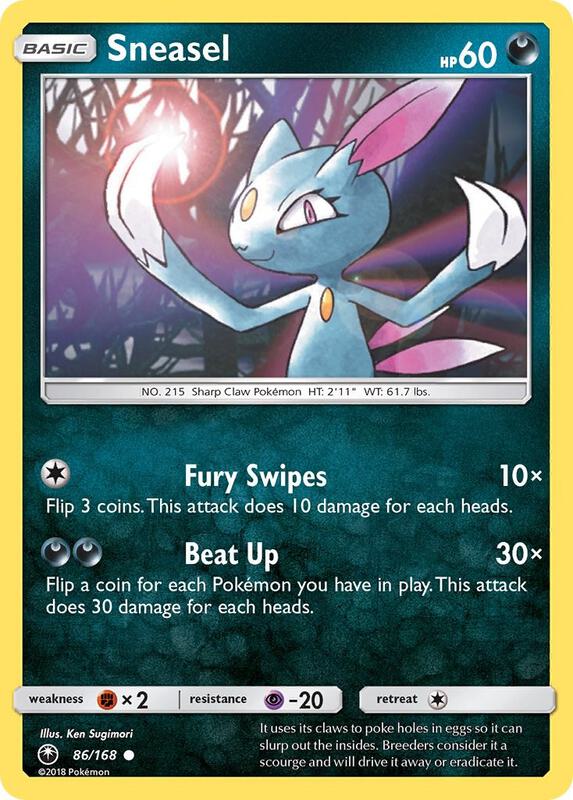 Sneasel 86/168 - Celestial Storm