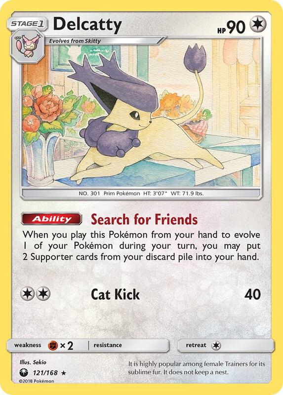 Delcatty 121/168 - Celestial Storm