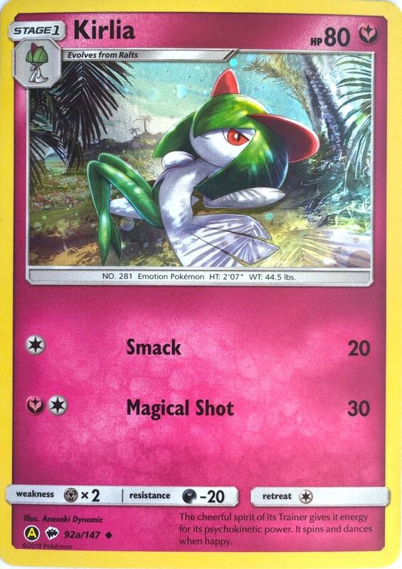 Karta Pokemon Kirlia - 92a/147 - Alternate Art Promos 92a/147