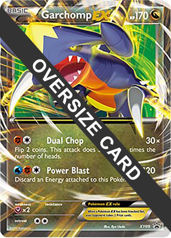 Karta Pokemon Garchomp EX - XY09 (XY Black Star Promo) - Jumbo Cards XY09