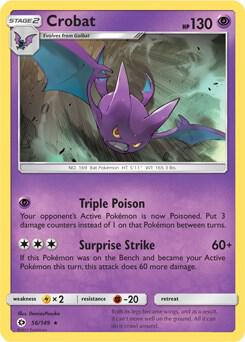 Crobat 56/149 (Cosmos Holo) - Blister Exclusives