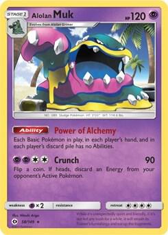 Alolan Muk 58/149 (Cosmos Holo) - Blister Exclusives
