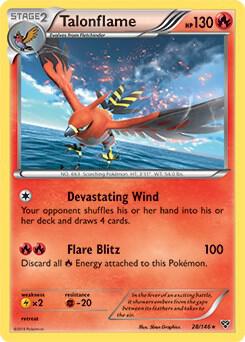 Talonflame 28/146 (Cosmos Holo) - Blister Exclusives