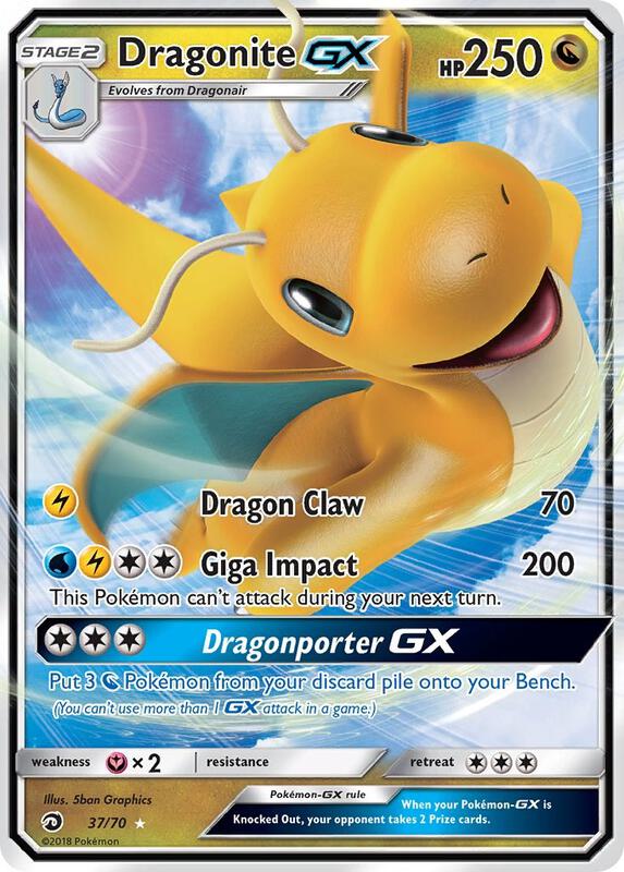 Dragonite-GX 37/70 - Dragon Majesty