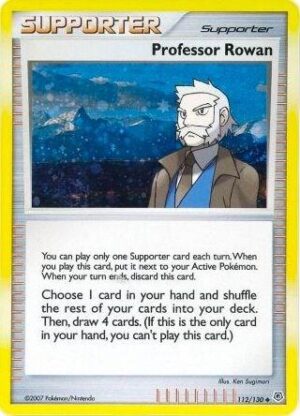 Karta Pokemon Professor Rowan 112/130 (Cosmos Holo) - Miscellaneous Cards & Products