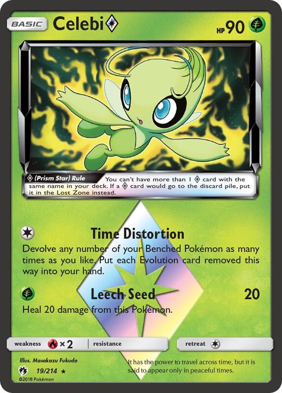 Celebi ◇ 19/214 - Lost Thunder