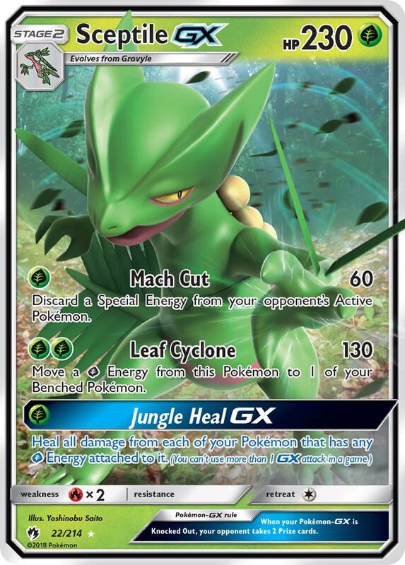 Sceptile-GX 22/214 - Lost Thunder