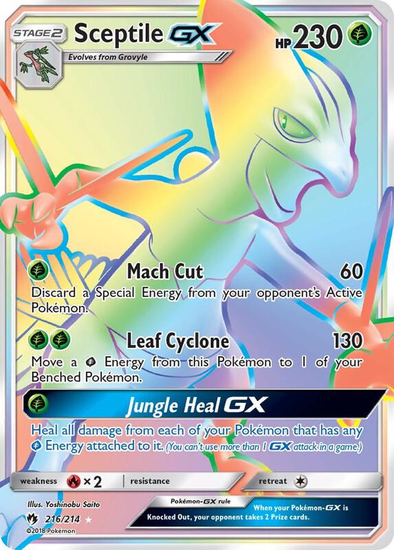 Sceptile-GX 216/214 - Lost Thunder