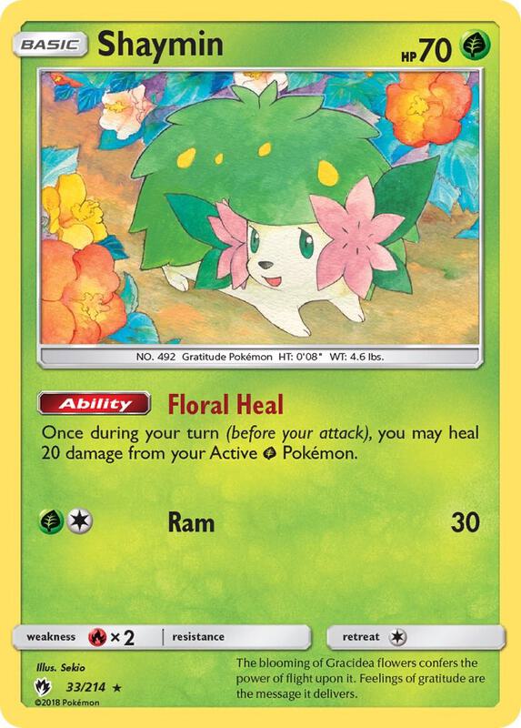 Shaymin 33/214 - Lost Thunder