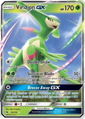 Virizion-GX 34/214 - Lost Thunder