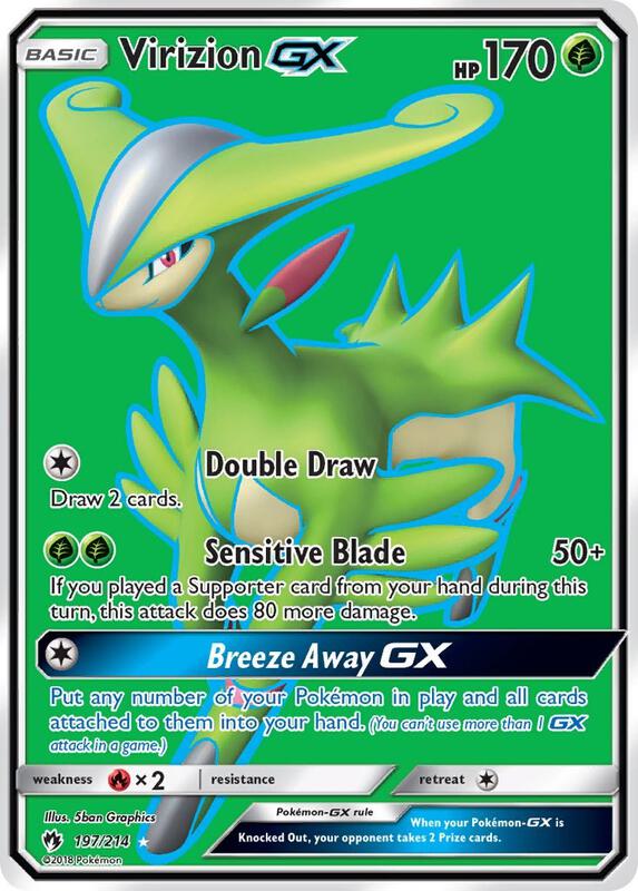 Virizion-GX 197/214 - Lost Thunder