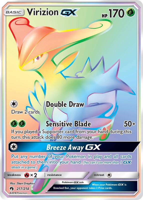 Virizion-GX 217/214 - Lost Thunder