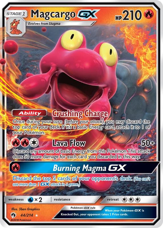 Magcargo-GX 44/214 - Lost Thunder
