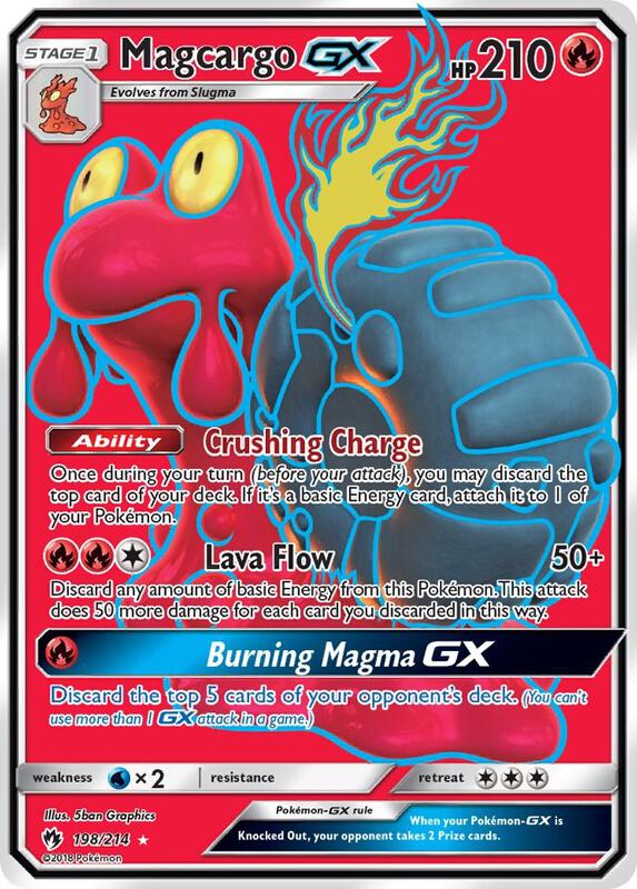 Magcargo-GX 198/214 - Lost Thunder