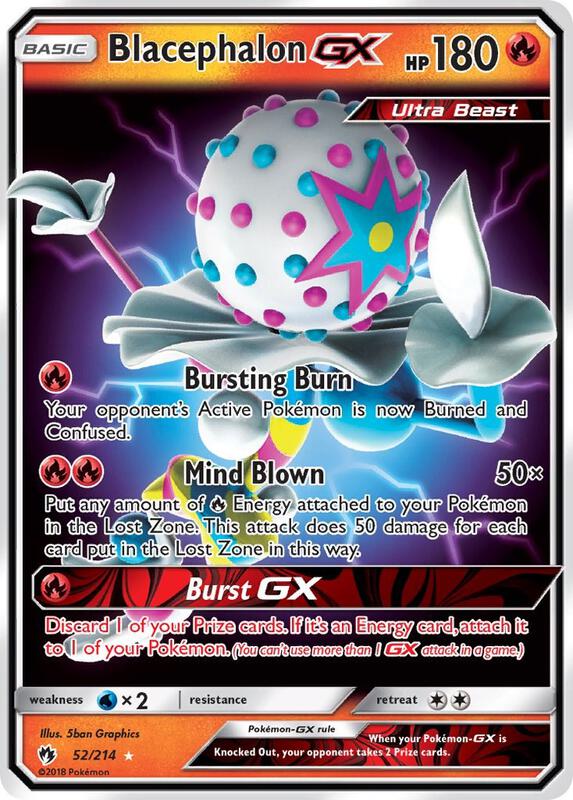 Blacephalon-GX 52/214 - Lost Thunder