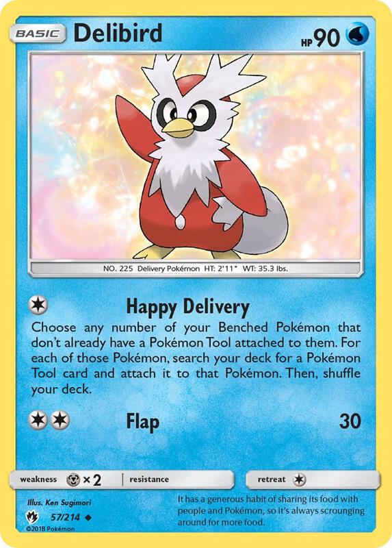 Delibird 57/214 - Lost Thunder