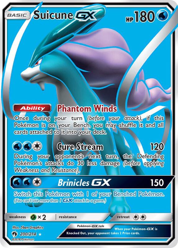Suicune-GX 200/214 - Lost Thunder