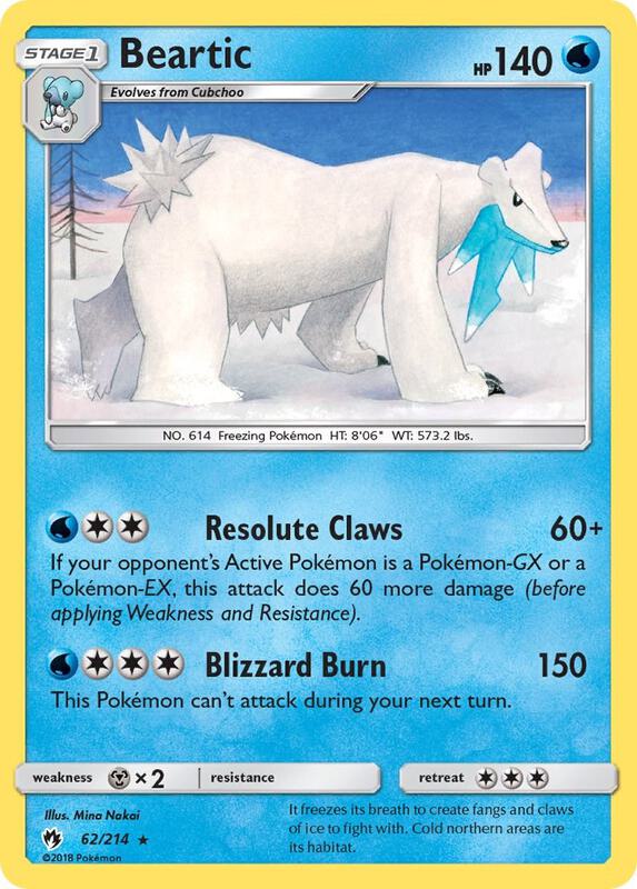Beartic 62/214 - Lost Thunder