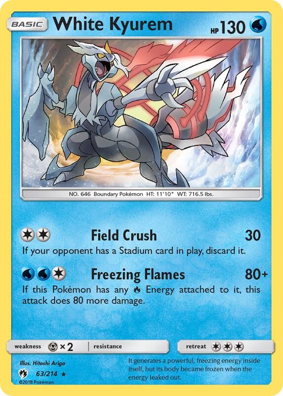 White Kyurem 63/214 - Lost Thunder