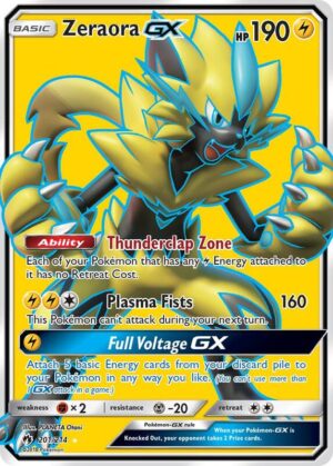Zeraora-GX 201/214 - Lost Thunder