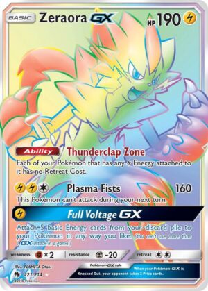 Zeraora-GX 221/214 - Lost Thunder