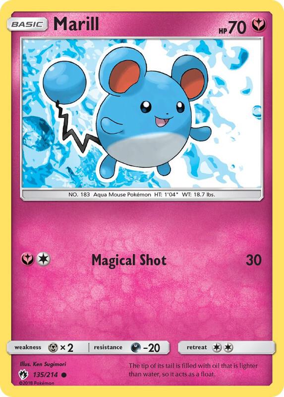 Marill 135/214 - Lost Thunder