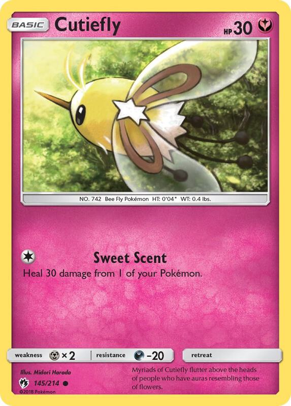 Cutiefly 145/214 - Lost Thunder