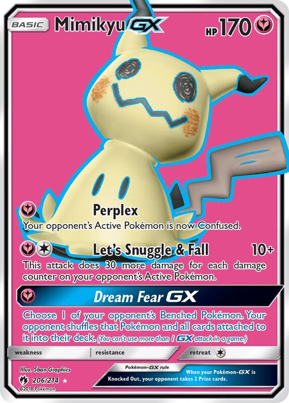 Mimikyu-GX 206/214 - Lost Thunder