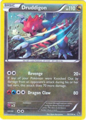 Druddigon 70/106(Cosmos Holo) - Blister Exclusives