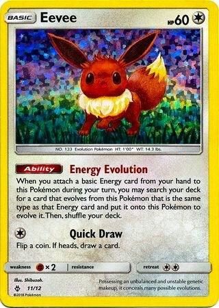Eevee 011 - McDonald's Collection 2018