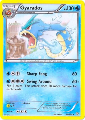 Gyarados 24/124 (Cosmos Holo) - Blister Exclusives