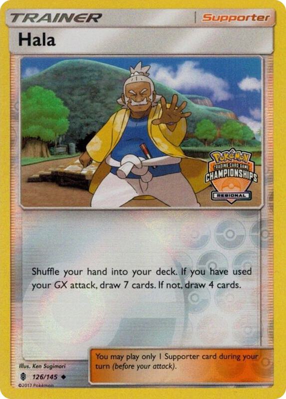 Karta Pokemon Hala 126/145 (Regional Championships) - League & Championship Cards