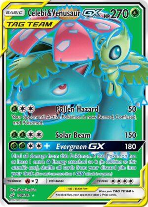 Celebi & Venusaur-GX 159/181 - Team Up