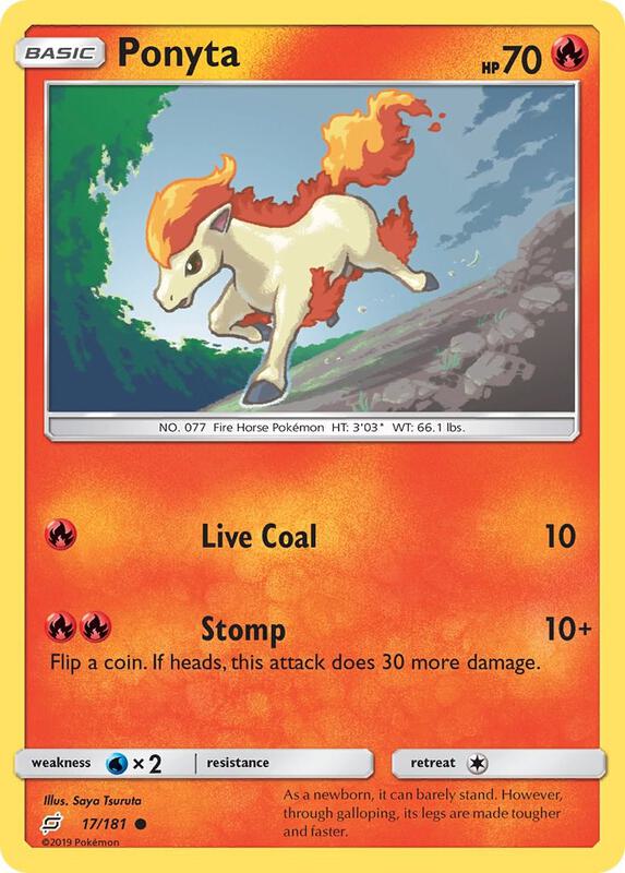 Ponyta 17/181 - Team Up