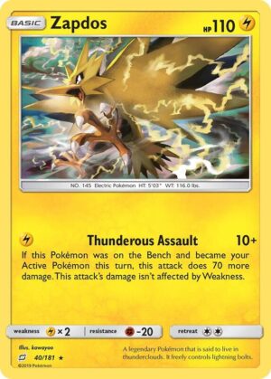 Zapdos 40/181 - Team Up