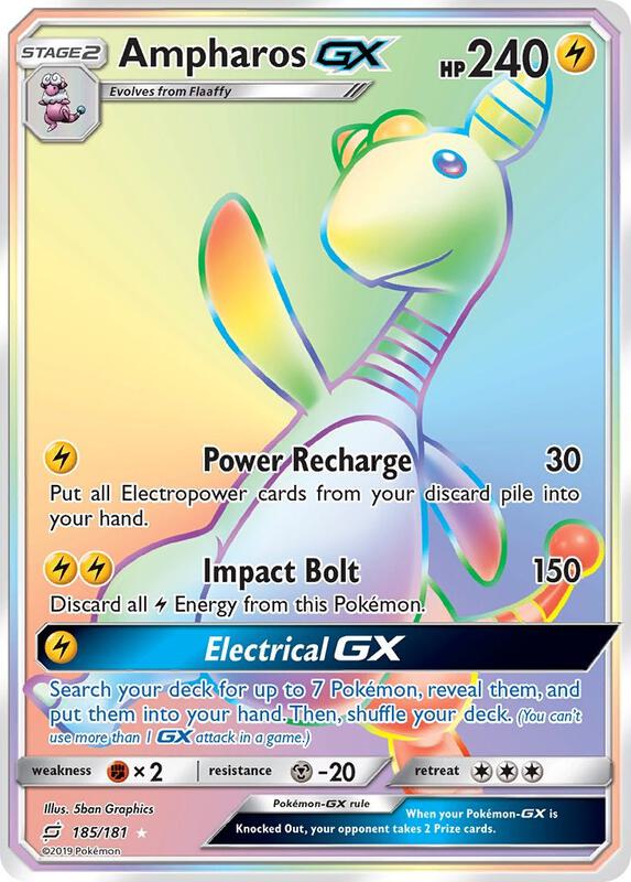 Ampharos-GX 185/181 - Team Up
