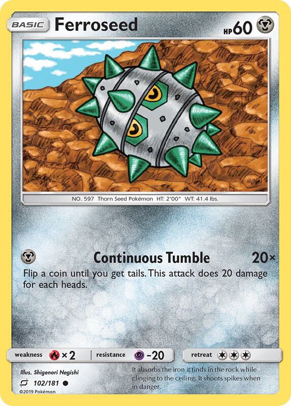 Ferroseed 102/181 - Team Up